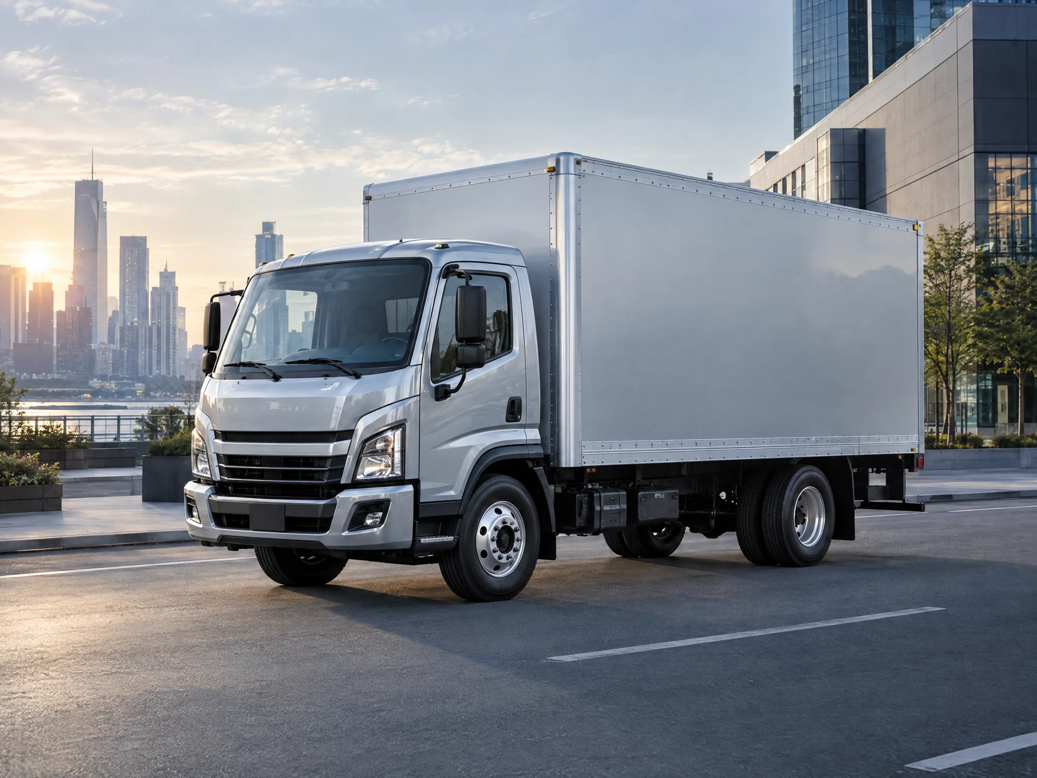 Illustrative box truck configuration