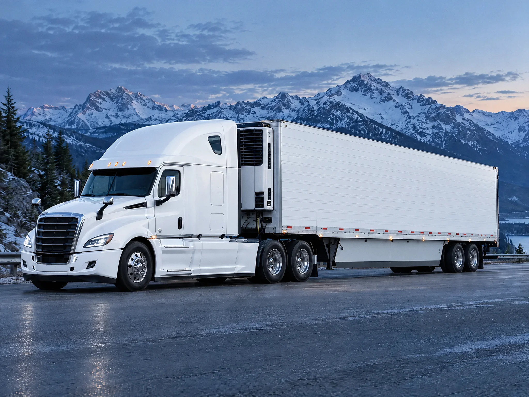 Illustrative reefer configuration